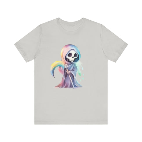 Cute Colorful Reaper - Short Sleeve Tee